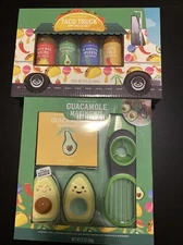 Hot Sauce Set And Guacamole Making Kit Gift Set