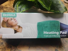 Besigila Heating Pad 12” X 24” Multiple Heating Options NOB