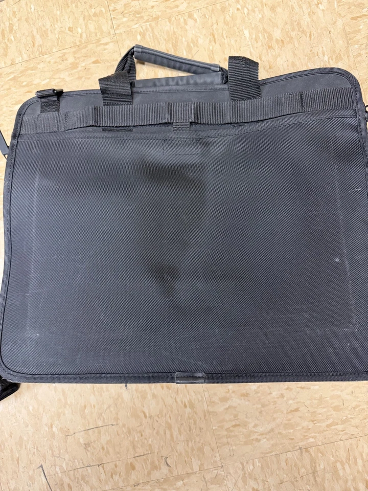 IBM Retro ThinkPad Negro Bolso Mensajero Acolchado Laptop Estuche de Transporte Hombro  Foto 3 de 4