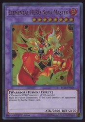 Elemental HERO Nova Master - BLLR-EN056 - Ultra Rare - 1st Edition