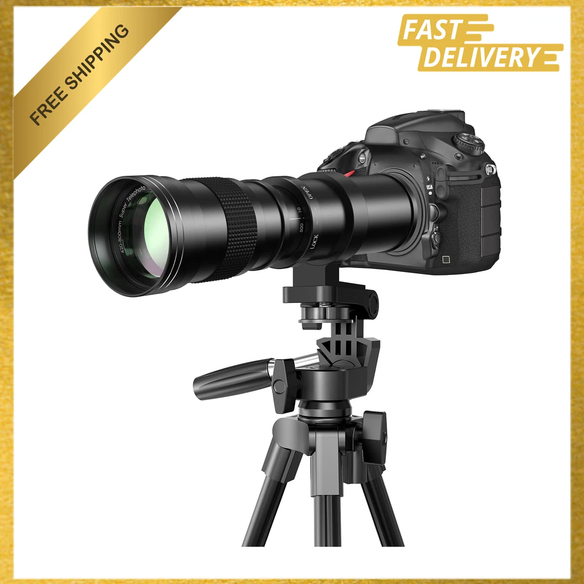 420-800mm Focal Camera Lenses for Canon for sale - eBay