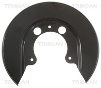 Deflektor, Bremsscheibe Triscan 8125 29249 VW 8L0 615 611