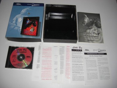 LITTLE BIG ADVENTURE 1 Stück CD Rom Classics LBA LBA1 BIG BOX SCHNELLER VERSAND