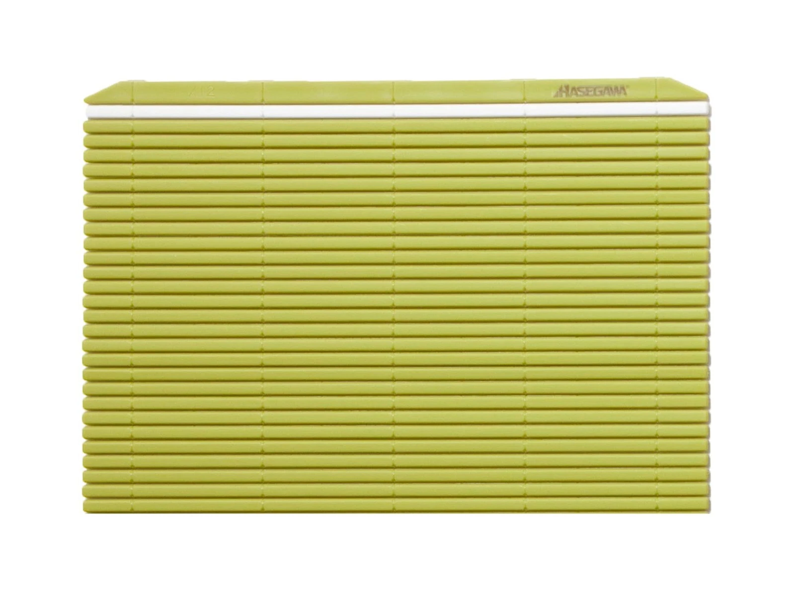 Hasegawa 10 x 6.5 Inch Plastic Green Makisu/Sushi Rolling Mat