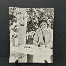 RARE Alex Van Halen 8x10 Photo South Africa Press Interview Wits Radio Sevenoaks