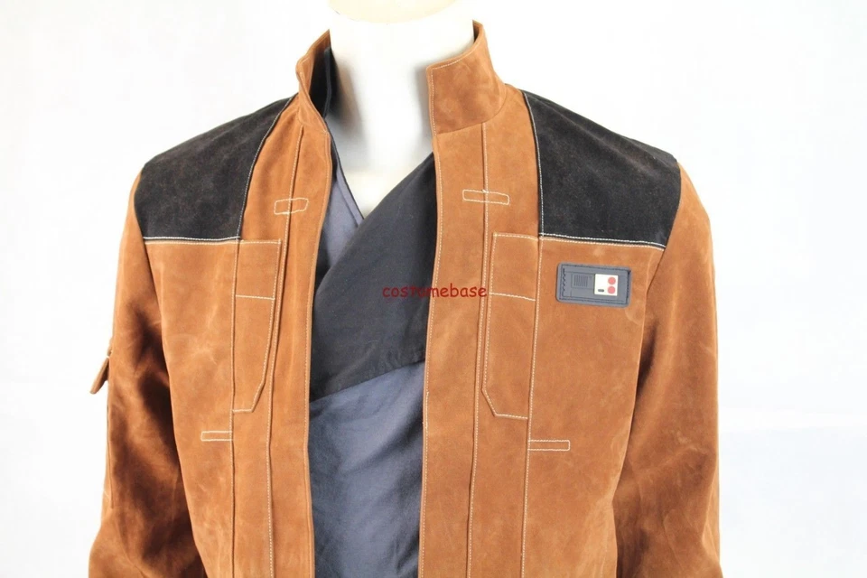 Han Solo SOLO STORY Premium imitación gamuza chaqueta - Imagen 2 de 4