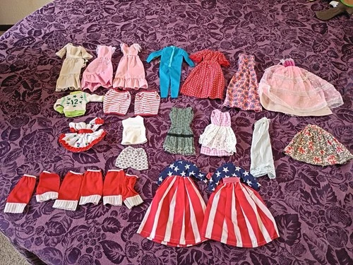 Vintage BARBIE Doll Clothing LOT #1 Barbie Labels and Handmade 25 Pieces