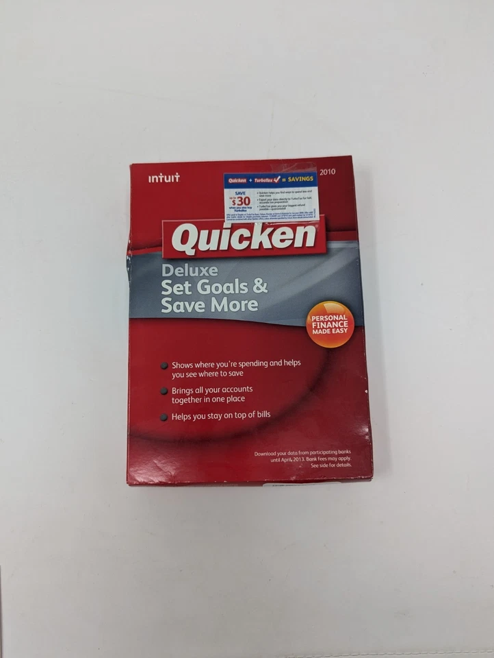 Intuit Quicken Deluxe 2010 for Windows XP/Vista/7 - Image 2 of 4