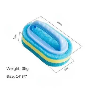 #ad Household Cleaning Brush with Handle Dish Soap Bathroom Kitchen Tub Thicken Scru $8.15