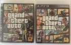 GTA IV w/ Map Manual & GTA V No Map PS3 Bundle Tested