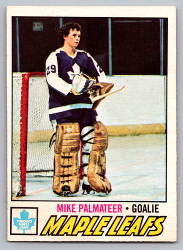 Mike Palmateer #211 1977 O-Pee-Chee card