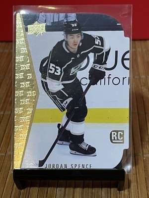 Jordan Spence RC 2022-23 Upper Deck S1 #RDT-8 1994-95 ROOKIE DIE-CUT - LA Kings