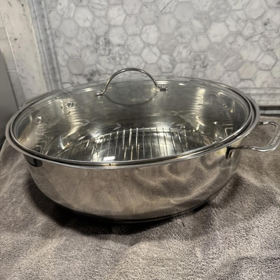 #ad Princess House 16 QT Roaster With Rack $92.00