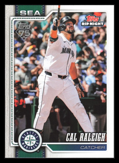 Cal Raleigh 2026 Topps Rip Night BB13 Seattle Mariners