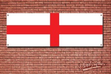 ENGLAND OUTDOOR BANNER / FLAGGE WASSERDICHT POSTER PVC SCHILD - MIT &Ouml;SEN