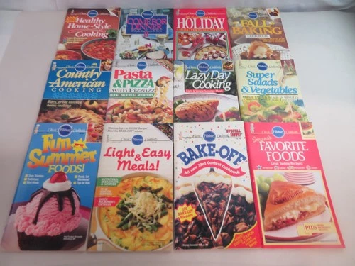 1988 Pillsbury Classic Cookbooks Recipe Booklets Set Of 12 Lot #85 Through #96
