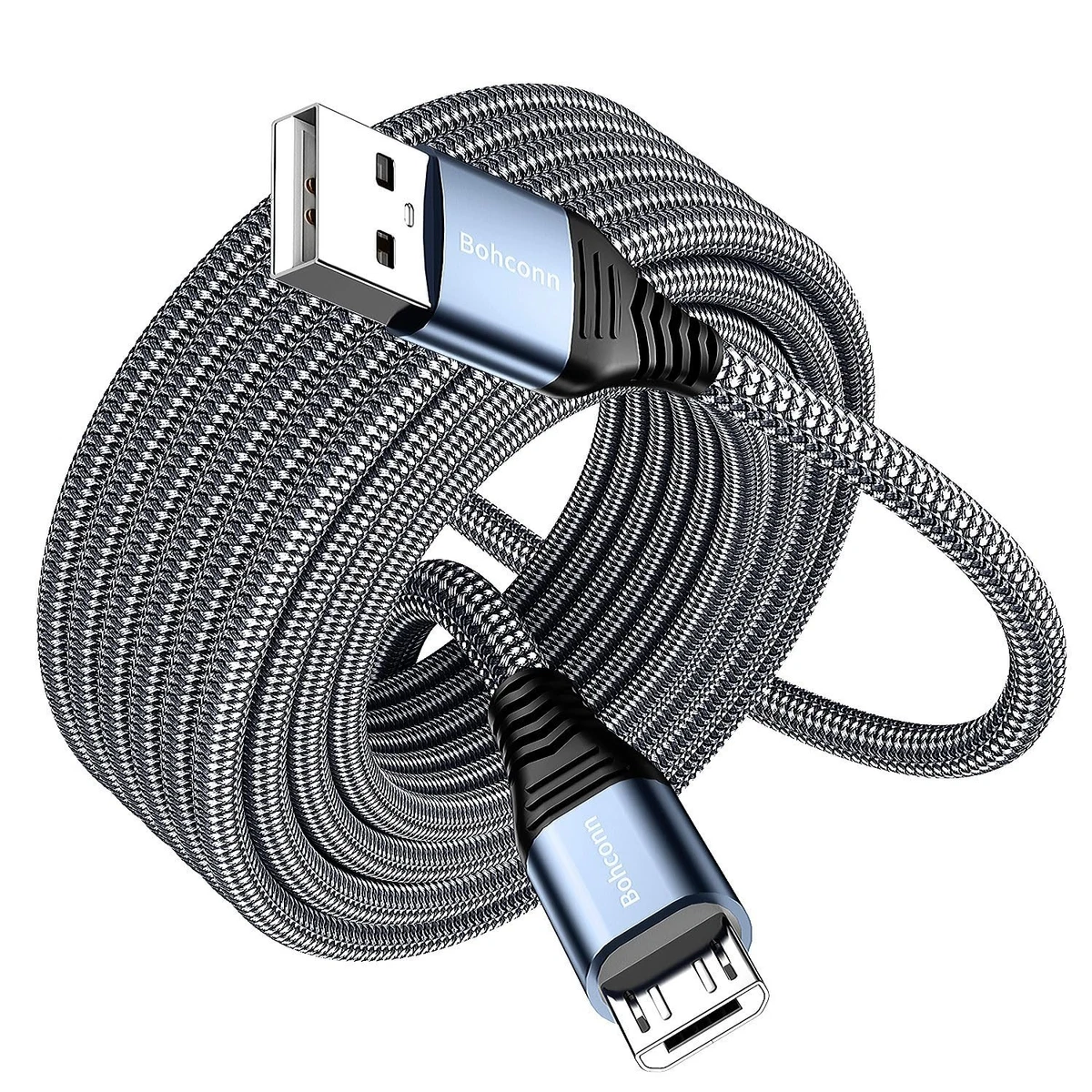 SIZUKA Cavo Micro USB 3M, Android Cavo USB Micro Trasferimento Dati e