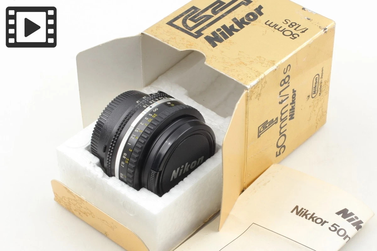 Nikon AI-S f/1.8 Camera Lenses 50mm Focal for sale - eBay