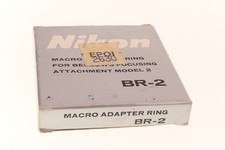 Nikon BR-2 Macro Adapter Ring For Bellows Focusing Attachment Model 2