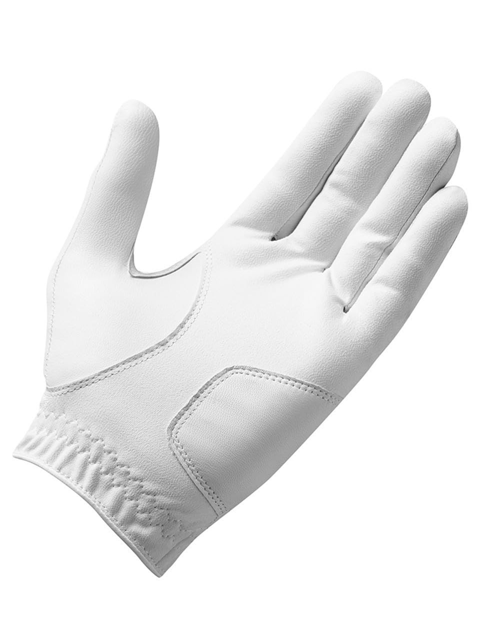 Medium White Sports Activity Gloves Durable Performance Sweat Resistant