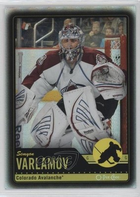 2012-13 O-Pee-Chee Black Rainbow Foil 84/100 Semyon Varlamov #478 2y7