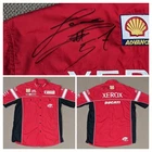 Ducati Corse Xerox Official Team Shirt 2006 Signed Lanzi #57 Mens Medium WSBK