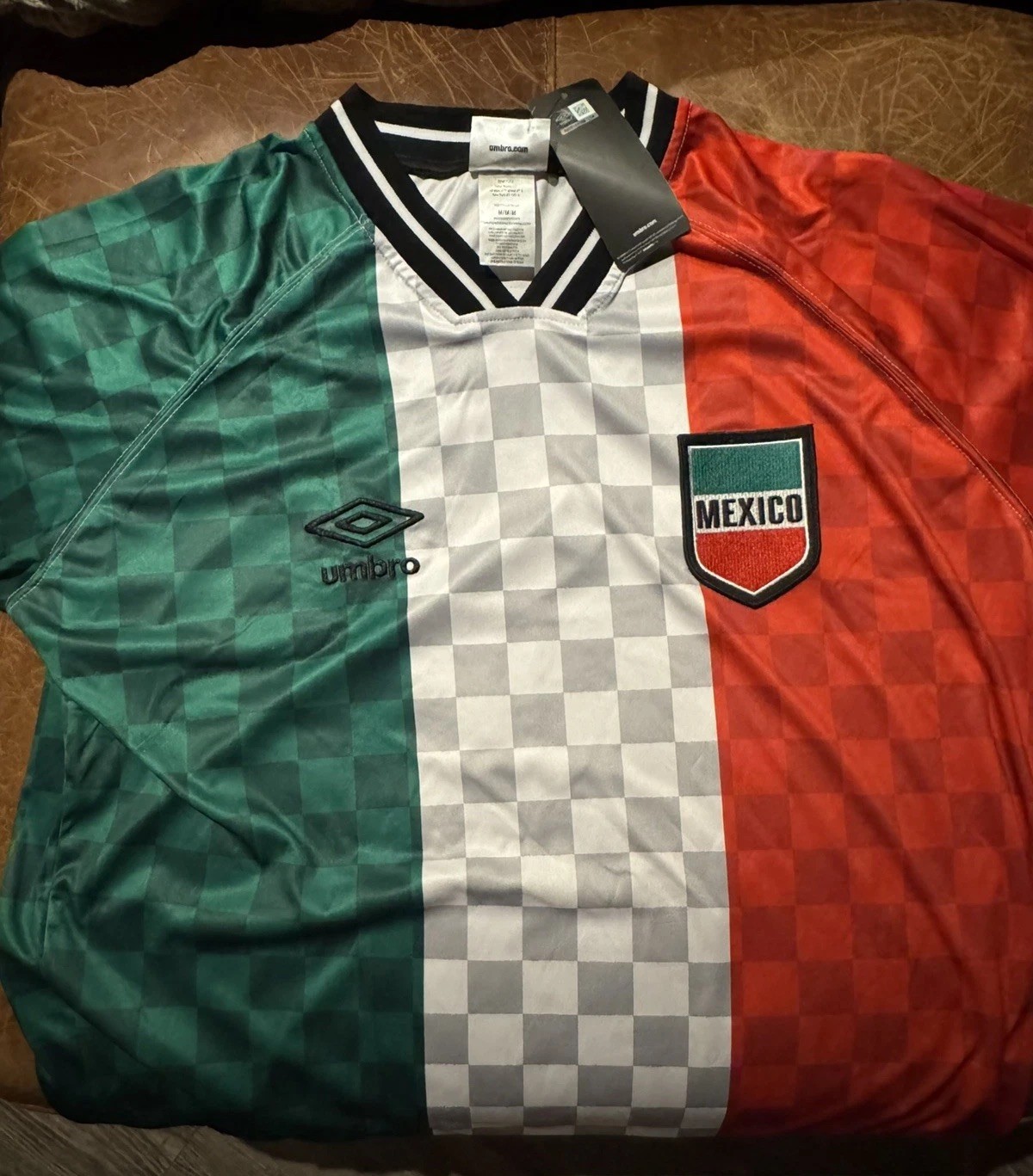 World Cup Mexico National Soccer Team Vintage Jersey Size MEDIUM BNWT 🦅🇲🇽⚽️