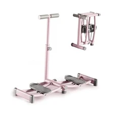 Ski Machine Exercise Equipment, Foldable Ski Trainer, Adjustable Leg Ski 