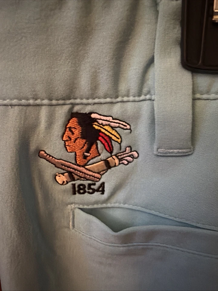 Pantalones cortos de golf Adidas para hombre Philadelphia Cricket Club 36 azul aguamarina claro par extra Foto 3 de 4