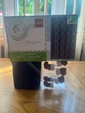 WINTER WONDER LANE SANTA'S WORKSHOP 13 PIECE FABRIC SHOWER CURTAIN SET 72"X72"