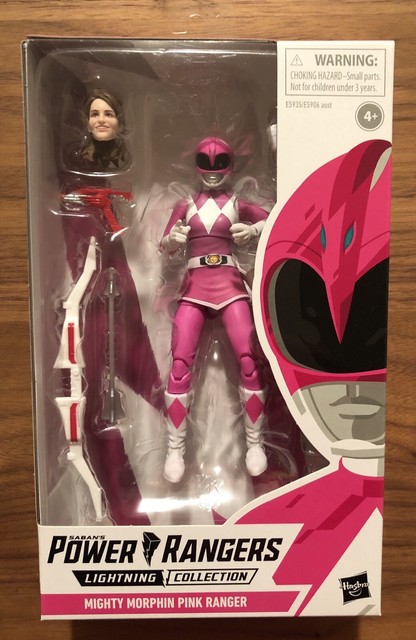 Hasbro Power Rangers Lightning Collection Mighty Morphin Pink Ranger 6in Action Figure for sale