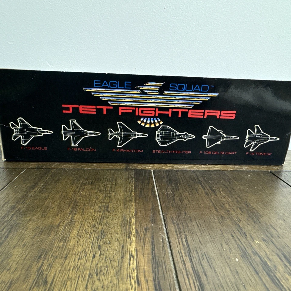 Tootsie Toy No. 1988 1701 Eagle Squad JET FIGHTERS Die-Cast - Aviones de juguete Foto 4 de 4