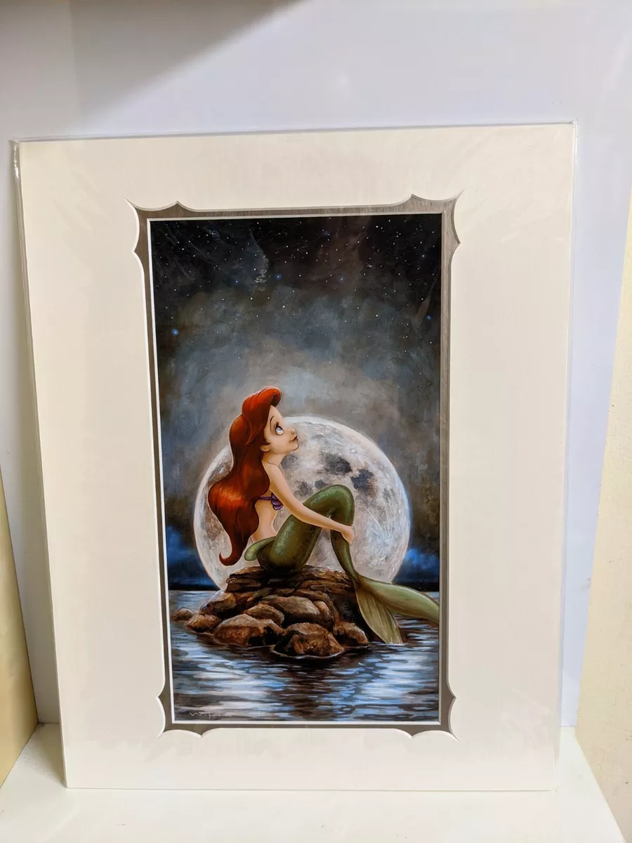 Disney Parks Print by Darren Wilson "Little Mermaid" The Art of Disney |  eBay