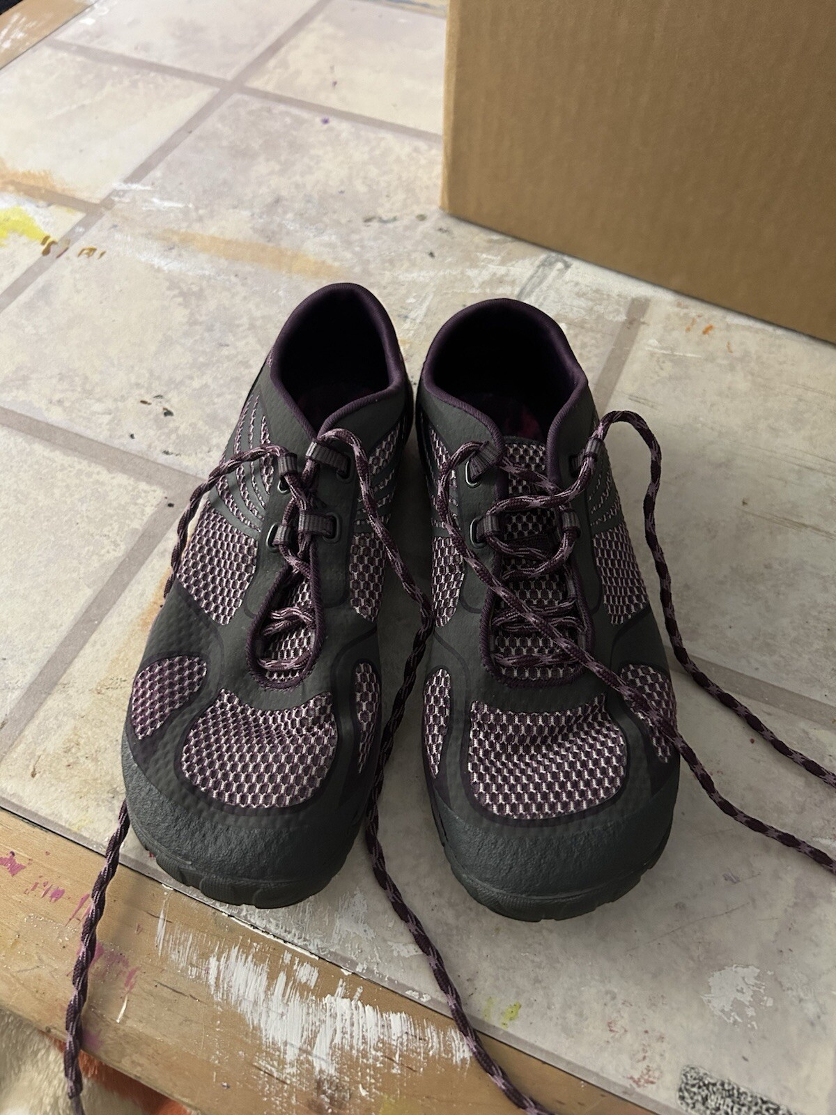 Merrell Donna Pace Glove 2 Scarpe da Trail Running a Piedi Nudi Lavanda S 6 5