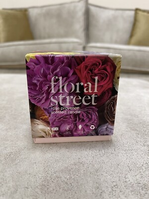 FLORAL STREET ROSE PROVENCE DUFTKERZE 200G UVP 38£