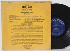 STAN GETZ & Swedish All Stars Vol. Two 10” LP (Royal Roost RLP 404, orig ’51) DG