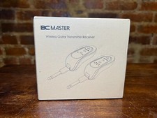 Wireless Guitar Transmitter Receiver BRAND NEW / NEVER OPENED BC Master K380