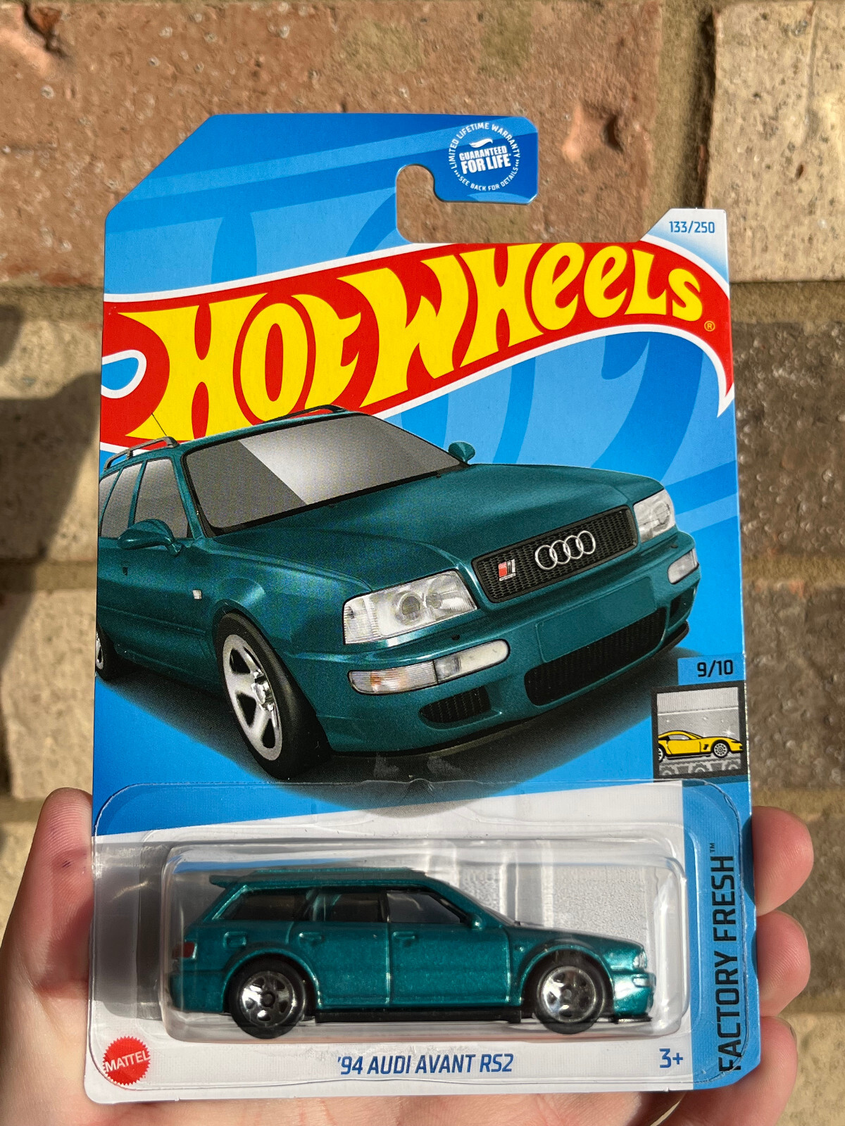 Hot Wheels 1994 Audi Avant RS2 HW Factory Fresh 9/10 #133/250