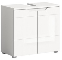 Xonox.Home Waschbeckenunterschrank Unterschrank Badschrank Solero Weiß 63X59 Cm
