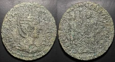 OTACILIA SEVERA Provincial AE30 Metropolis Ionia Ancient Roman Coin Hero + Boule