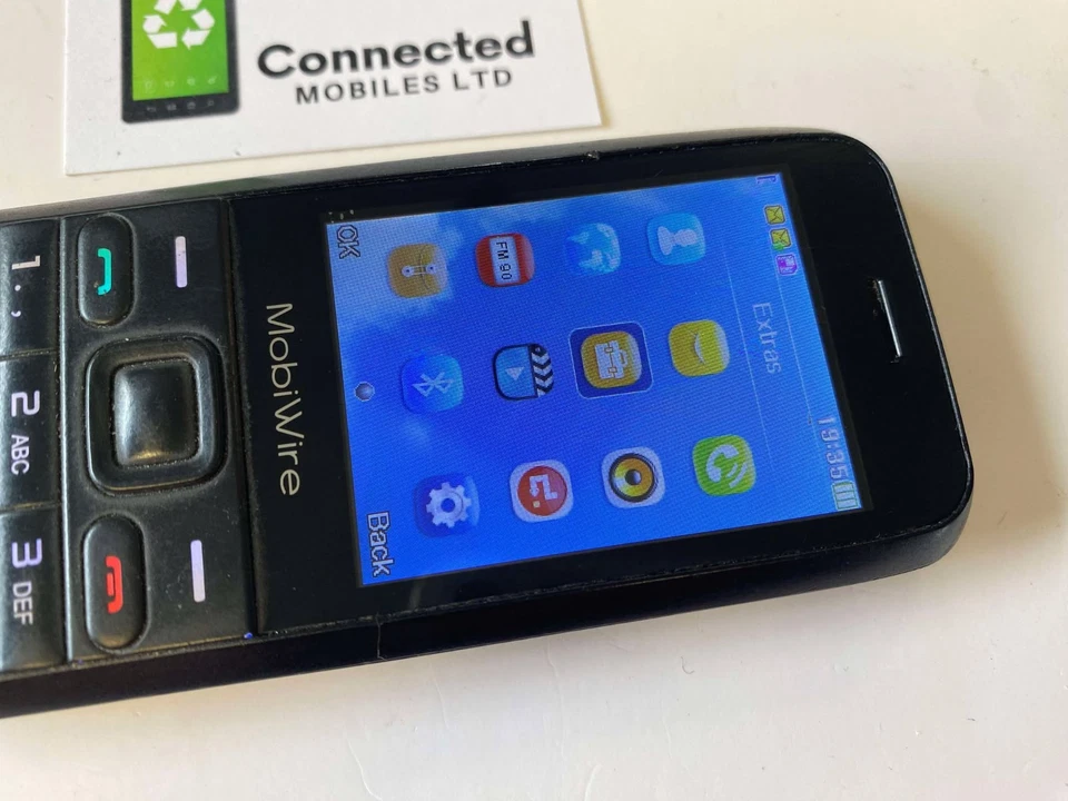 Mobiwire Pictor - Mobile Phone (Unlocked) Classic Button Keypad Handset 2G - Image 3 of 4