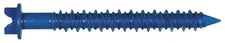 ELCO 100 Anchors Ultracon+ 5/16 Slotted Hex Washer Head Concrete Screw 1/4" x 4"
