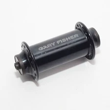 Vintage Black Gary Fisher Front Hub Low Flange 32H 25mm endcaps