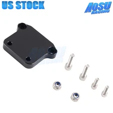 Racing Billet Black Fuel Pressure Regulator Mounting Bracket Aluminum w/Hardware