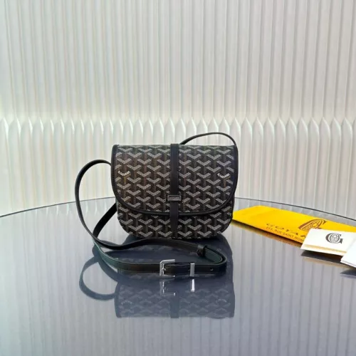 Ladies GY Belvedere Messenger Grey Pm Crossbody Shoulder Bag Leather Gifts 2025 - Picture 10 of 36