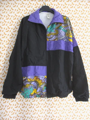 Veste Made in France Nylon Polyamide 90'S Vintage Jacket Homme - L - Photo 1/4