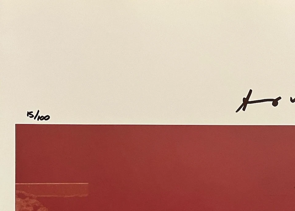 Andy Warhol, Original Hand-signed Lithograph with COA & Appraisal of $3,500 - Image 4 of 4