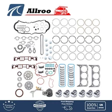 For Chevrolet Express 1500 GMC P3500 4.3L OHV Engine Rebuild Kit Full Gasket Set