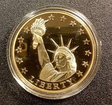 2009 American Mint The Birth of our Nation Statue Of Liberty Proof Coin With COA