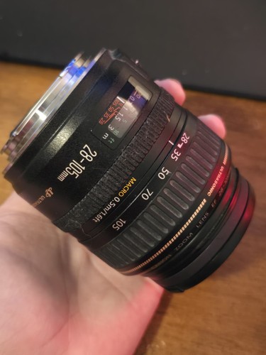 Canon Zoom Lens EF 28-105mm f3.5-4.5 Ultrasonic Series 58mm AF Camera Lens